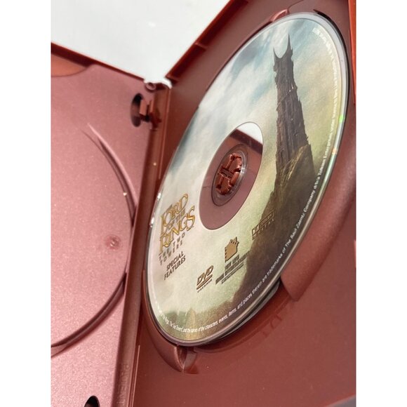 The Lord of the Rings The Two Towers DVD 2 disc set 2002 READ - Picture 4 of 4